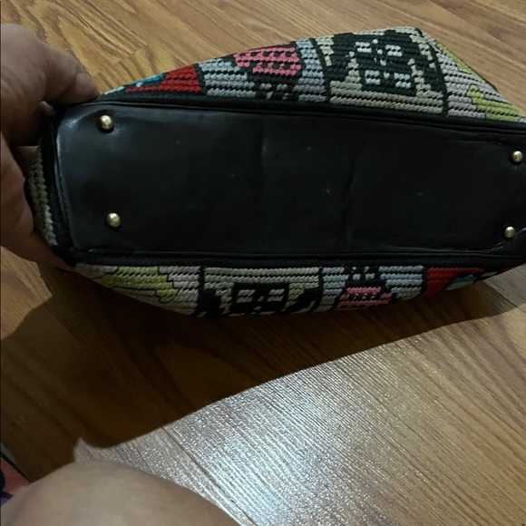 CHANEL Tote Bag Icon line CC CC Mark Chain knit Shoulder Bag knit Multicolore - Picture 3 of 8